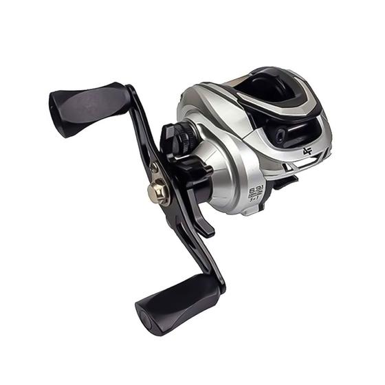 Imagem de Carretilha Pesca Esportiva Albatroz S22 Silver 6 Rolamentos 6.3:1 Drag 7 kg