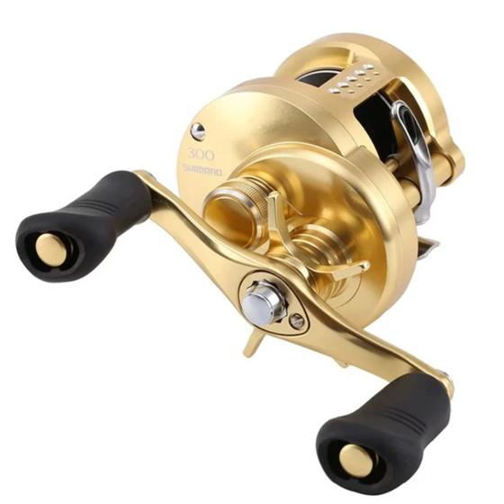 Carretilha Pesca Shimano Calcutta Conquest 300 Recolhimento Carretilha Pesca Shimano Calcutta Conquest 300 Recolhimento