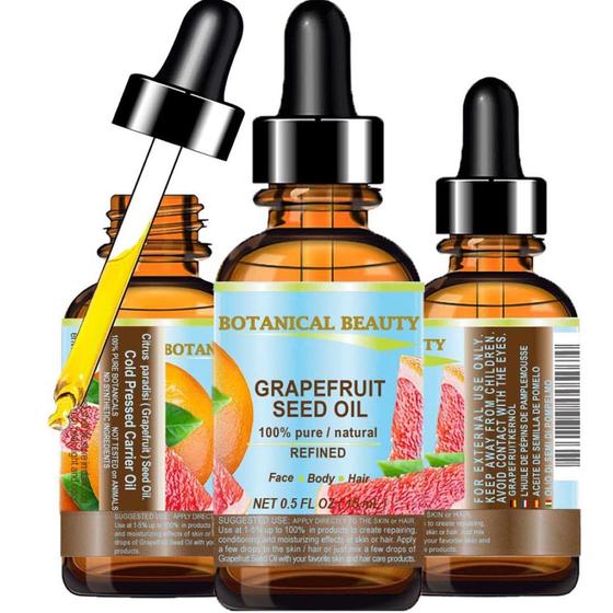 Imagem de Carrier Oil Botanical Beauty Grapefruit Seed 15 mL para pele