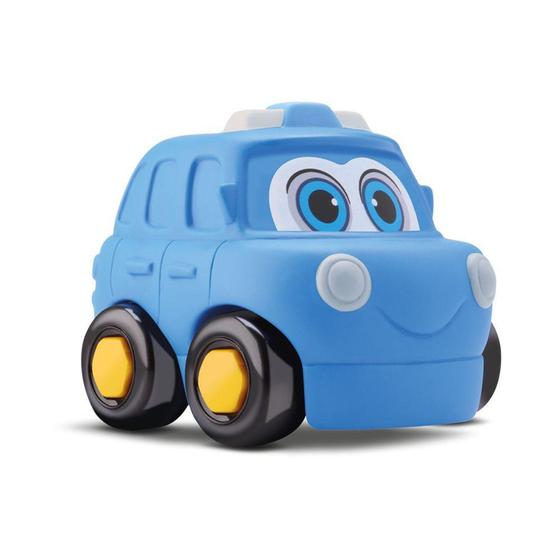 Carrinho Azul Vinil Baby Start Soft - Silmar Brinquedos - Carrinho de ...