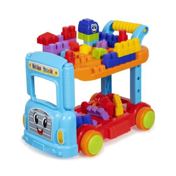 Imagem de Carrinho Bancada Bricks Truck 36 Peças Maral