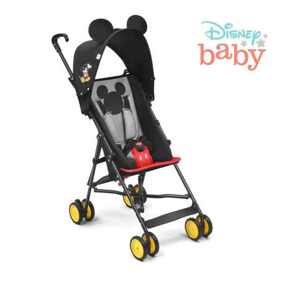 Carrinho de Bebe Multikids Mickey Petit Preto Bb374 Carrinho de Bebe Multikids Mickey Petit Preto Bb374
