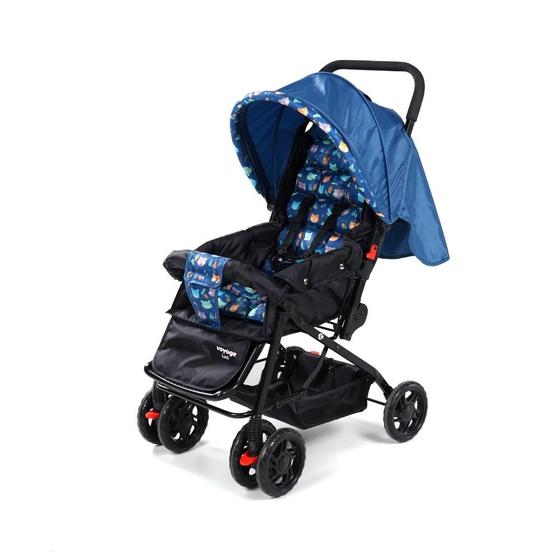 Carrinho de Bebe Voyage Luck Azul Imp01720 Carrinho de Bebe Voyage Luck Azul Imp01720