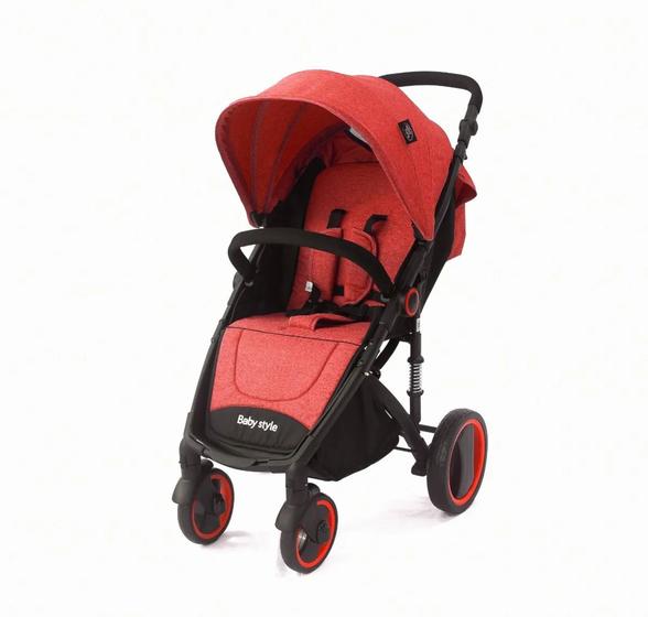 Carrinho de Bebe Baby Style Victory Vermelho Carrinho de Bebe Baby Style Victory Vermelho
