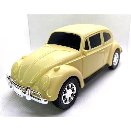 Imagem de Carrinho brinquedo FUSCA ANTIGO 22 cm meninos