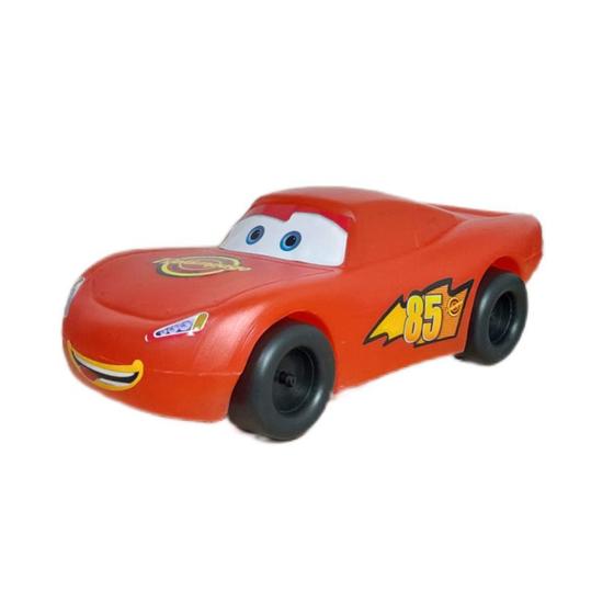 Carrinho Brinquedo Relâmpago Mcqueen Carros Grande 30cm Plastico Disney ...