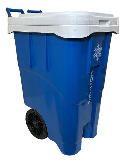 Carrinho Caixa Cooler Termico Com Rodas Antares 63 Litros Menor preço em Carrinho Caixa Cooler Termico Com Rodas Antares 63 Litros