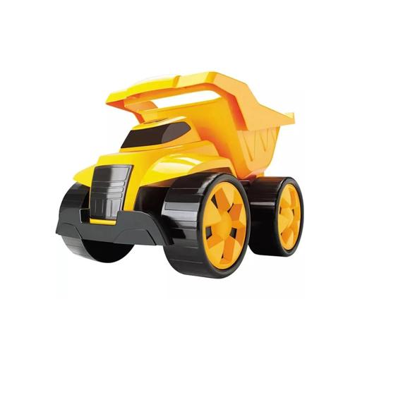 Imagem de Carrinho caminhão 2 em 1 Construção Trator e Caçamba