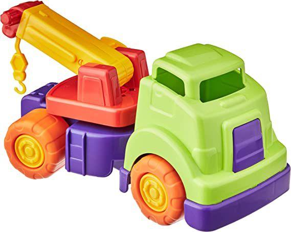 Imagem de Carrinho Caminhão Brinquedo Articulado Brinquedo Infantil Menino 2 Anos Bebe Criança