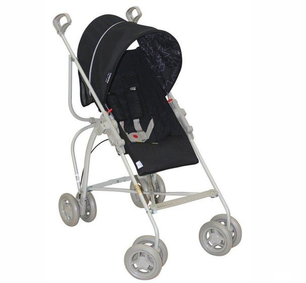 Carrinho de Bebe Galzerano Campora Preto