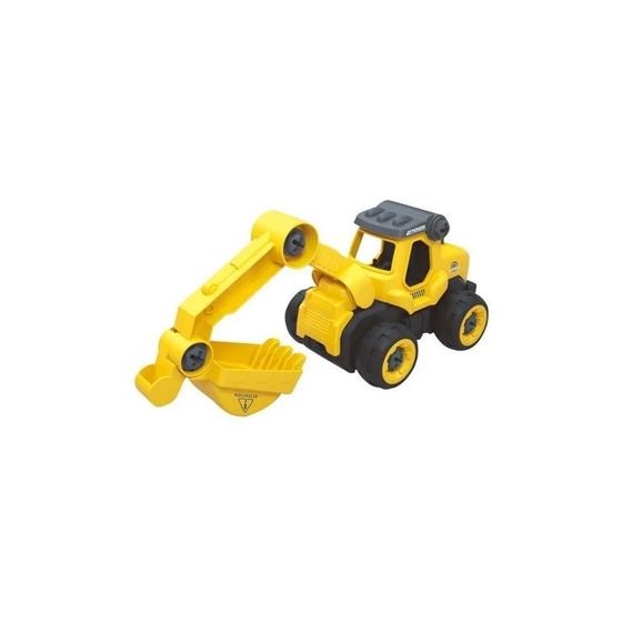 Imagem de Carrinho City Machine Escavadeira de Construção Multikids - BR1080