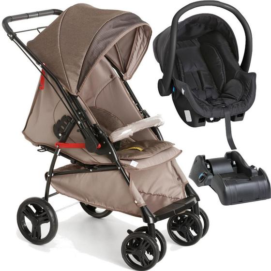 Carrinho de Bebe Galzerano Bebê Conforto Maranello Cappuccino Carrinho de Bebe Galzerano Bebê Conforto Maranello Cappuccino