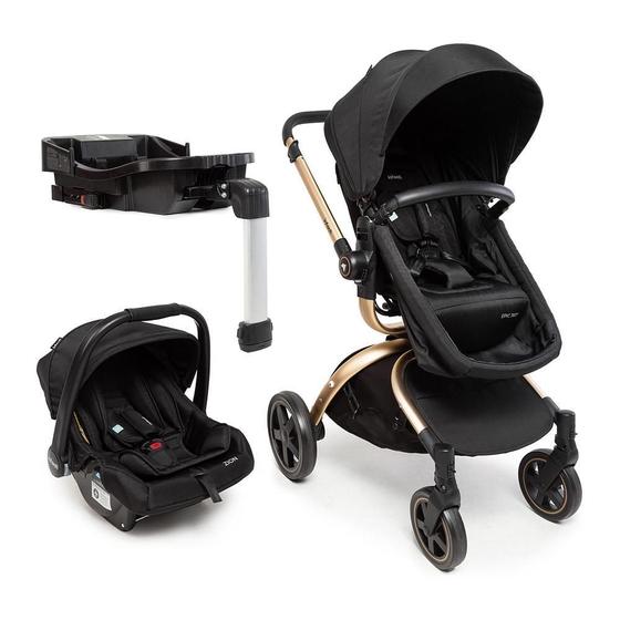 Carrinho de Bebe Infanti Bebê Conforto Epic 360 Ouro Isofix Preto Carrinho de Bebe Infanti Bebê Conforto Epic 360 Ouro Isofix Preto