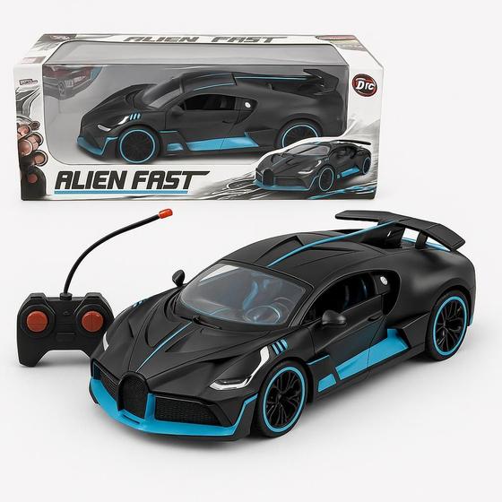 Imagem de Carrinho Com Controle Remoto 7 Funções AlienFast Com Luz Farol