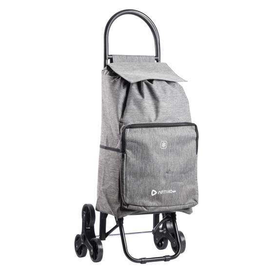 Menor preço em Carrinho Compras Feira Térmico Artiko Go Sobe Escada 40kg