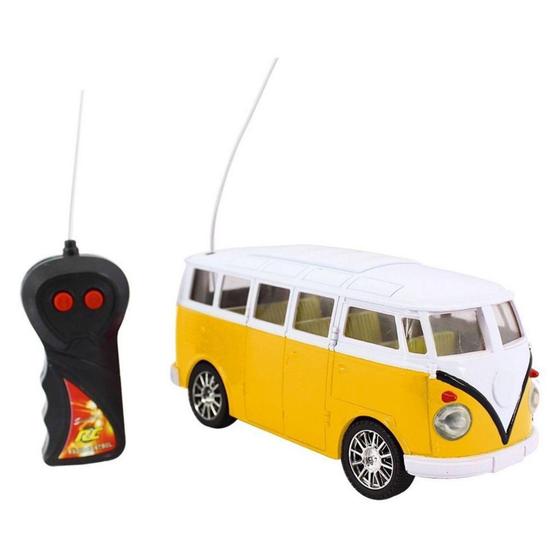 Imagem de Carrinho Controle Remoto Carro Kombi - Dm Toys