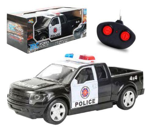 Imagem de Carrinho Controle Remoto De Policia 4x4