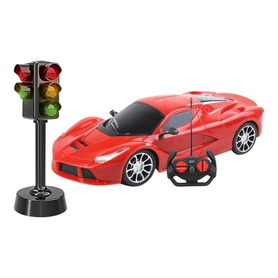 Imagem de Carrinho Controle Remoto Multikids Luz Led Vermelho Br2137