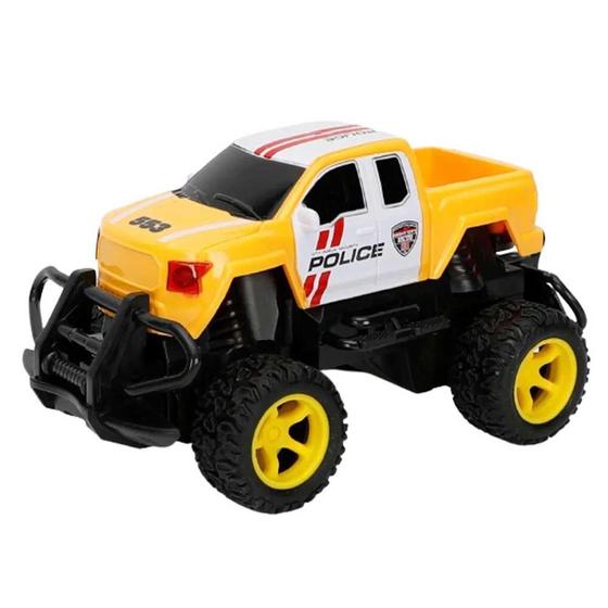 Imagem de Carrinho Controle Remoto Multikids Tracker Amarelo - Br1726