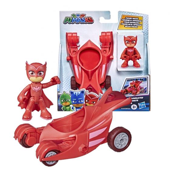 Imagem de Carrinho Corujita PJ Masks + Boneco Coruja Móvel - Hasbro