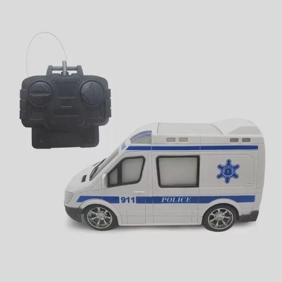 Imagem de Carrinho de Ambulância Polícia Controle Remoto .