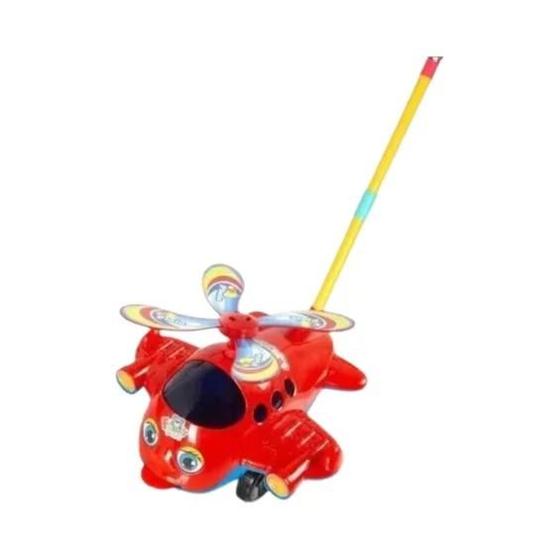 Imagem de Carrinho de Avião Educacional Infantil - Brinquedo de Aprendizagem