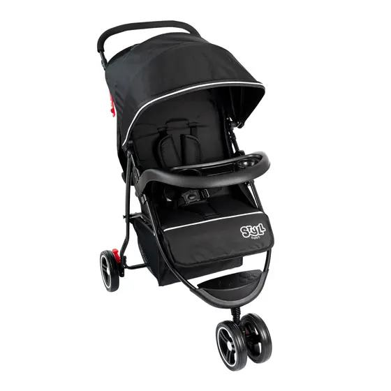Carrinho De Bebê 3 Rodas Passeio até 15kgs Styll Baby Imagem de Carrinho De Bebê 3 Rodas Passeio até 15kgs Styll Baby