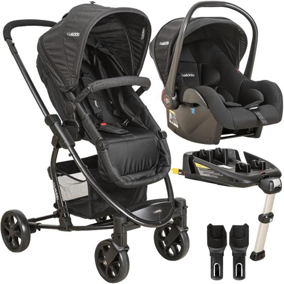 Imagem de Carrinho de Bebe Bebe Conforto Base ISOFIX Kiddo Prima Preto