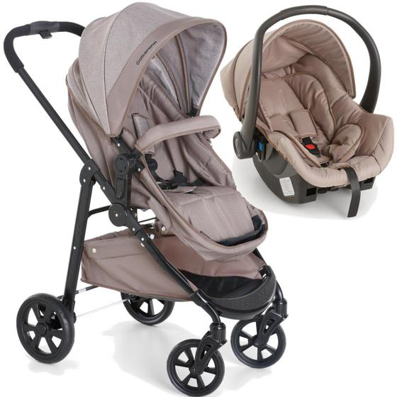 Carrinho de Bebe Bebe Conforto Galzerano Olympus Chocolate Menor preço em Carrinho de Bebe Bebe Conforto Galzerano Olympus Chocolate