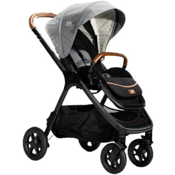 Carrinho de Bebe Joie Finiti Carbon Cinza