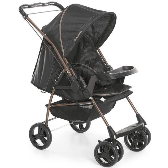 Imagem de Carrinho De Bebê Berço Passeio Menino Reversível Galzerano