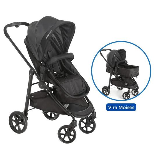 Carrinho de Bebe Galzerano Olympus Preto