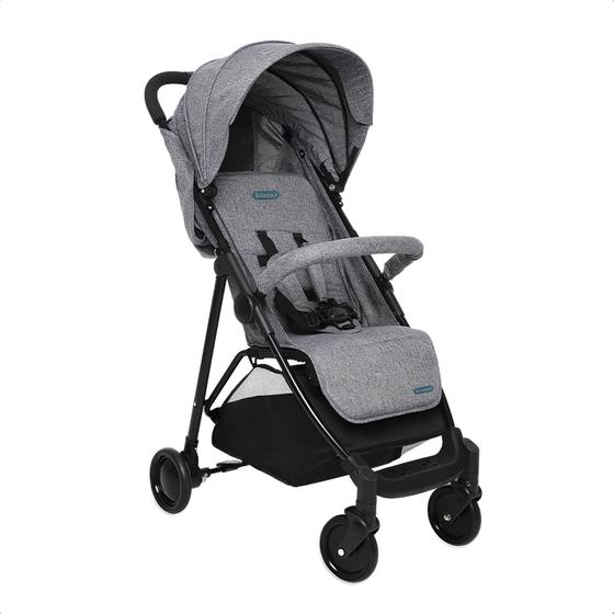 Carrinho de Bebê Berço Versalhes Passeio Compacto Leve Desmontável Reclinável Cinza Bebeliê - CBB-02 Menor preço em Carrinho de Bebê Berço Versalhes Passeio Compacto Leve Desmontável Reclinável Cinza Bebeliê - CBB-02