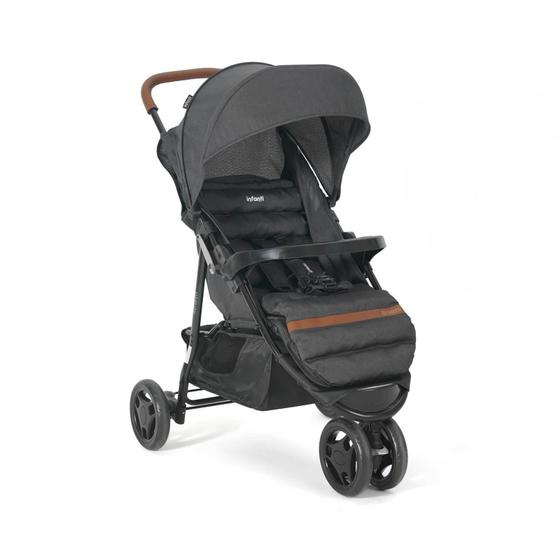 Carrinho de Bebe Infanti Breeze Preto Carrinho de Bebe Infanti Breeze Preto