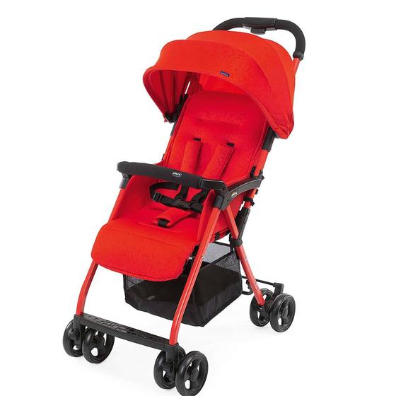 Carrinho de Bebe Chicco Ohlalà 3 Red Passion Vermelho Carrinho de Bebe Chicco Ohlalà 3 Red Passion Vermelho
