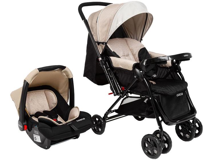 Carrinho de Bebê com Bebê Conforto Cosco Kids Menor preço em Carrinho de Bebê com Bebê Conforto Cosco Kids