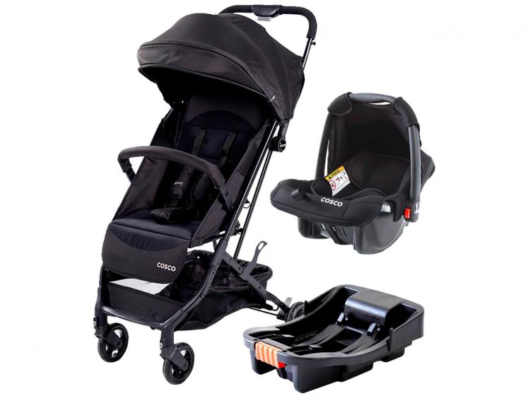 Carrinho de Bebê com Bebê Conforto Cosco - Travel System Minny 3.0 TS ...
