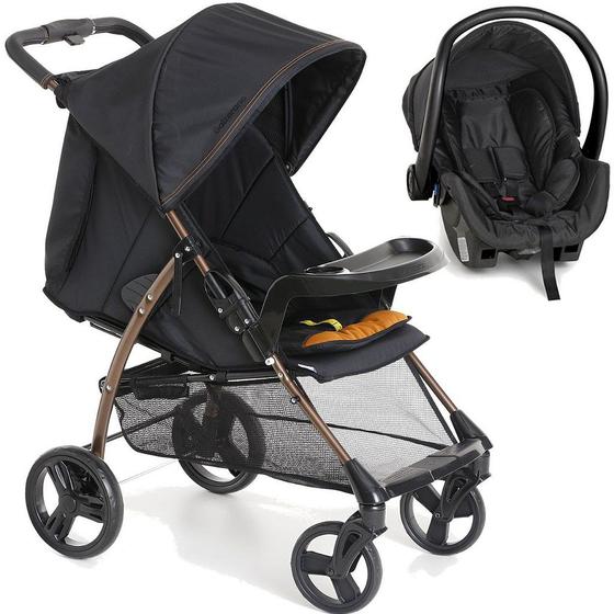 Imagem de Carrinho de Bebe com Bebe Conforto Galzerano San Remo Cobre