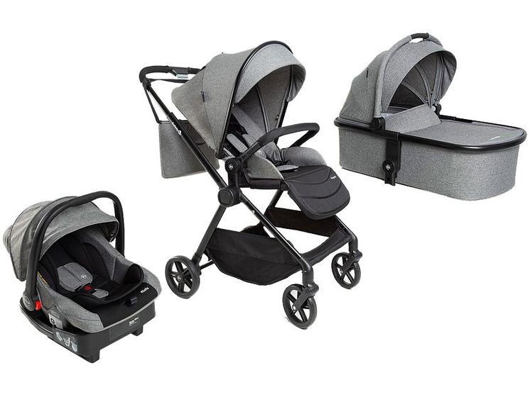 Imagem de Carrinho de Bebê com Bebê Conforto Safety 1st