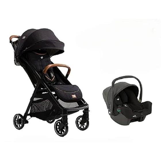 Imagem de Carrinho de Bebê Combo Parcel Eclipse com Bebê Conforto I-snug Shale Joie