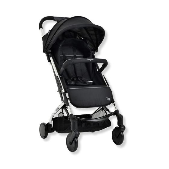 Carrinho de Bebe Burigotto Zap Preto e Prata 5134 Carrinho de Bebe Burigotto Zap Preto e Prata 5134