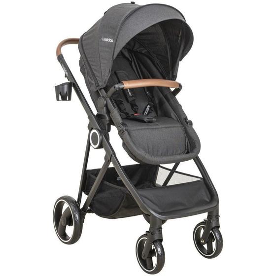 Carrinho de Bebe Kiddo Cosmos Preto Carrinho de Bebe Kiddo Cosmos Preto