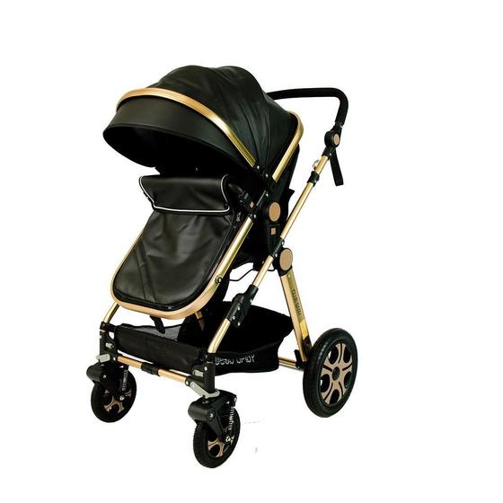Carrinho de Bebe Club Baby Golden Dourado Carrinho de Bebe Club Baby Golden Dourado
