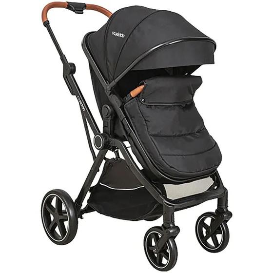 Carrinho de Bebe Kiddo Nomad Preto Carrinho de Bebe Kiddo Nomad Preto