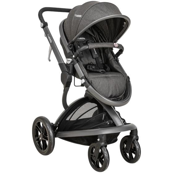 Carrinho de Bebe Kiddo Quantum Preto Carrinho de Bebe Kiddo Quantum Preto