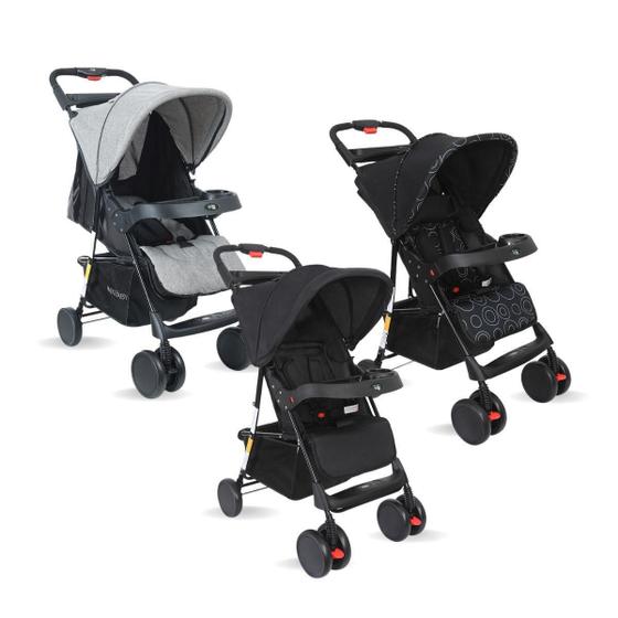 Carrinho de Bebe Maxi Baby Allday Cinza Carrinho de Bebe Maxi Baby Allday Cinza
