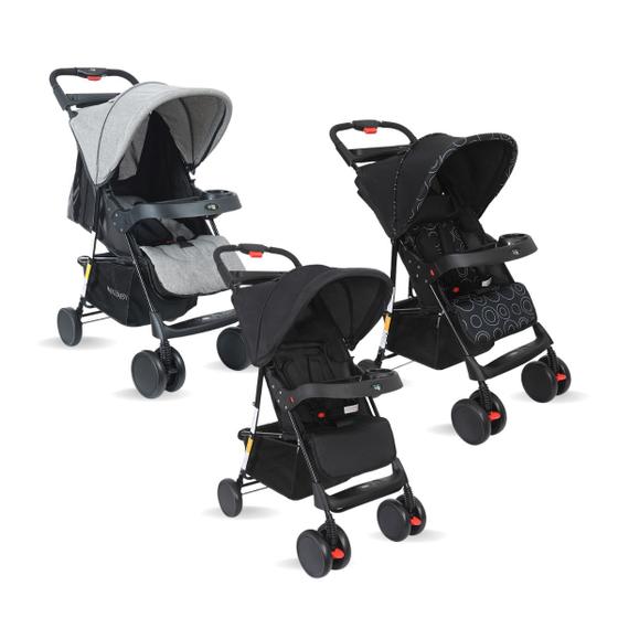 Carrinho de Bebe Maxi Baby Allday Preto Carrinho de Bebe Maxi Baby Allday Preto