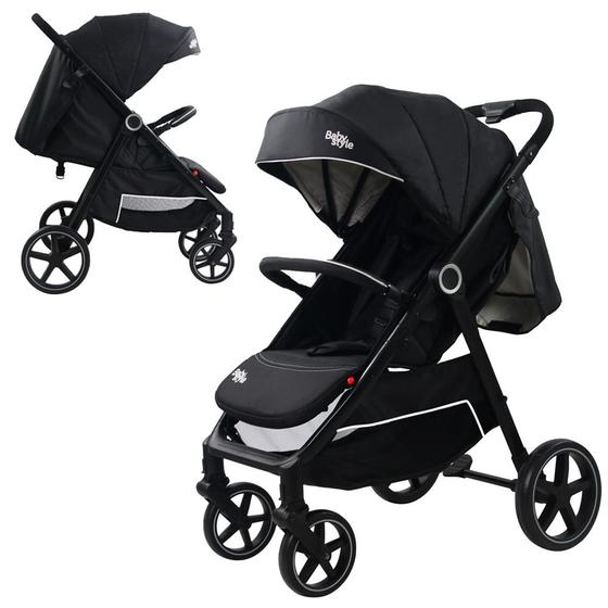 Carrinho de Bebe Baby Style Thunder Preto Carrinho de Bebe Baby Style Thunder Preto