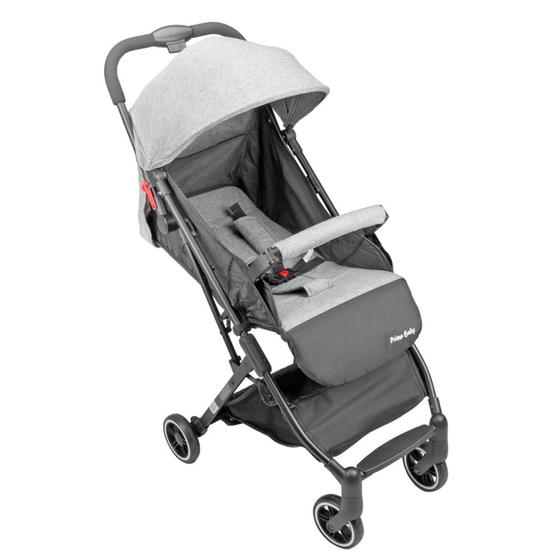 Imagem de Carrinho de Bebê Prime Baby Premium Bag - Cinza