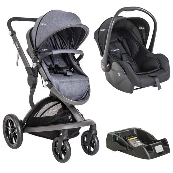 Imagem de Carrinho de Bebê Quantum Bebê Conforto e Base - Kiddo